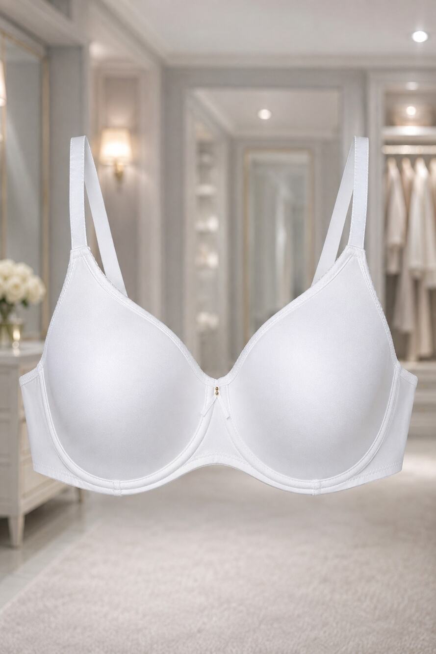 Wacoal Basic Beauty Spacer T-Shirt Bra 40C White Full Coverage Underwire NWT